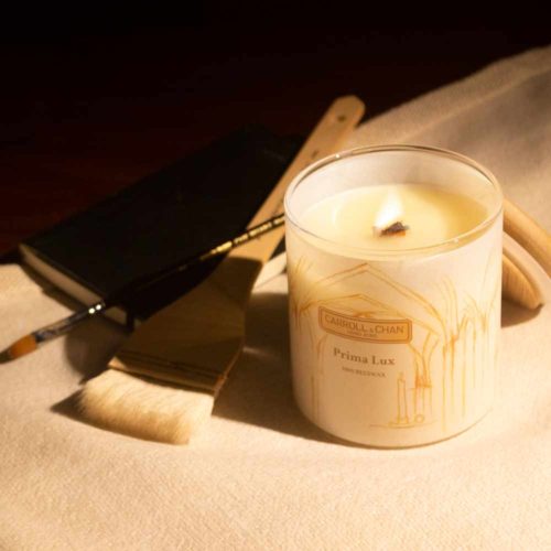 Prima Lux Unscented beeswax Candle