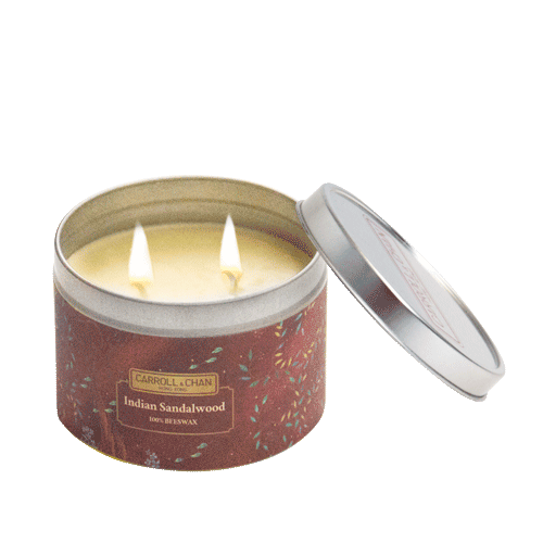Indian Sandalwood Tin Candle
