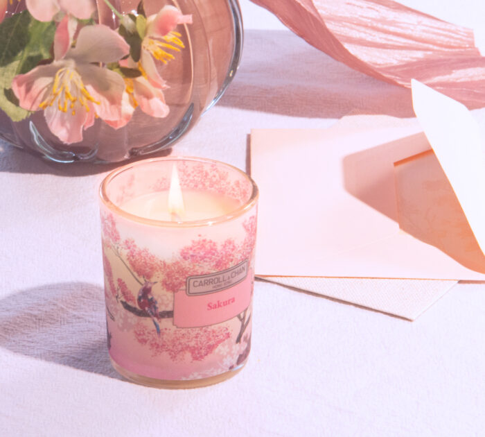 Sakura Votive Candle