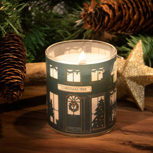 Christmas Tree Jar Candle