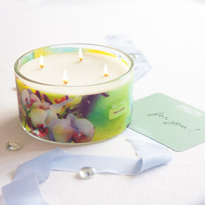 Moon Orchid scented candle