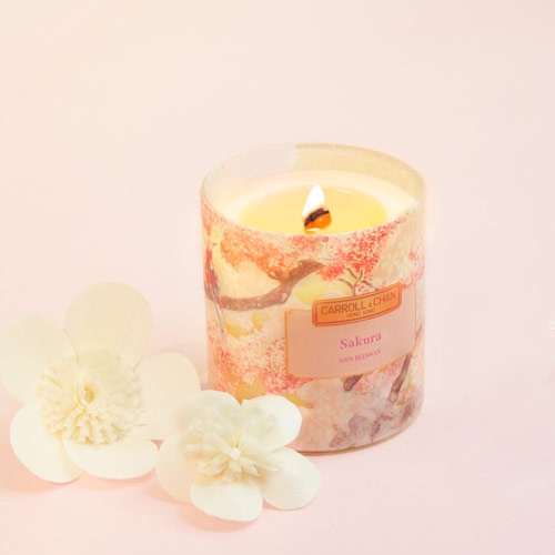 Sakura Jar Candle