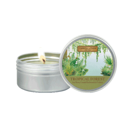 Tropical Forest Mini Tin Candle