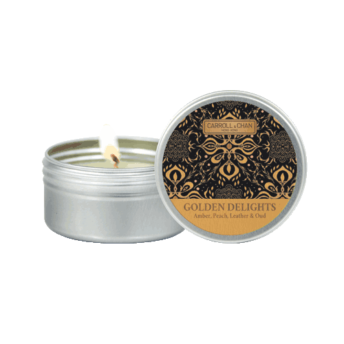 Golden Delights Mini Tin Candle
