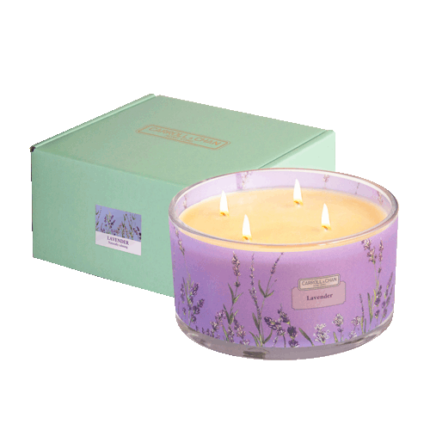 Lavender Jar Candle, Large