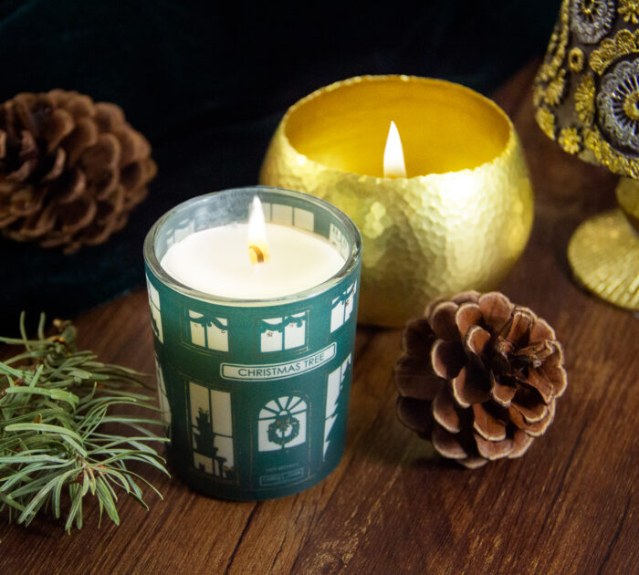 Christmas Tree Votive Candle